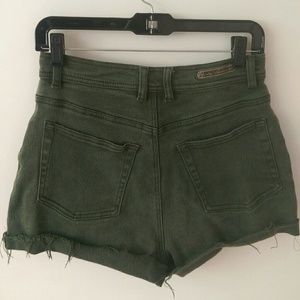 Shorts | Vintage Dark Green Highwaisted Shorts | Poshmark
